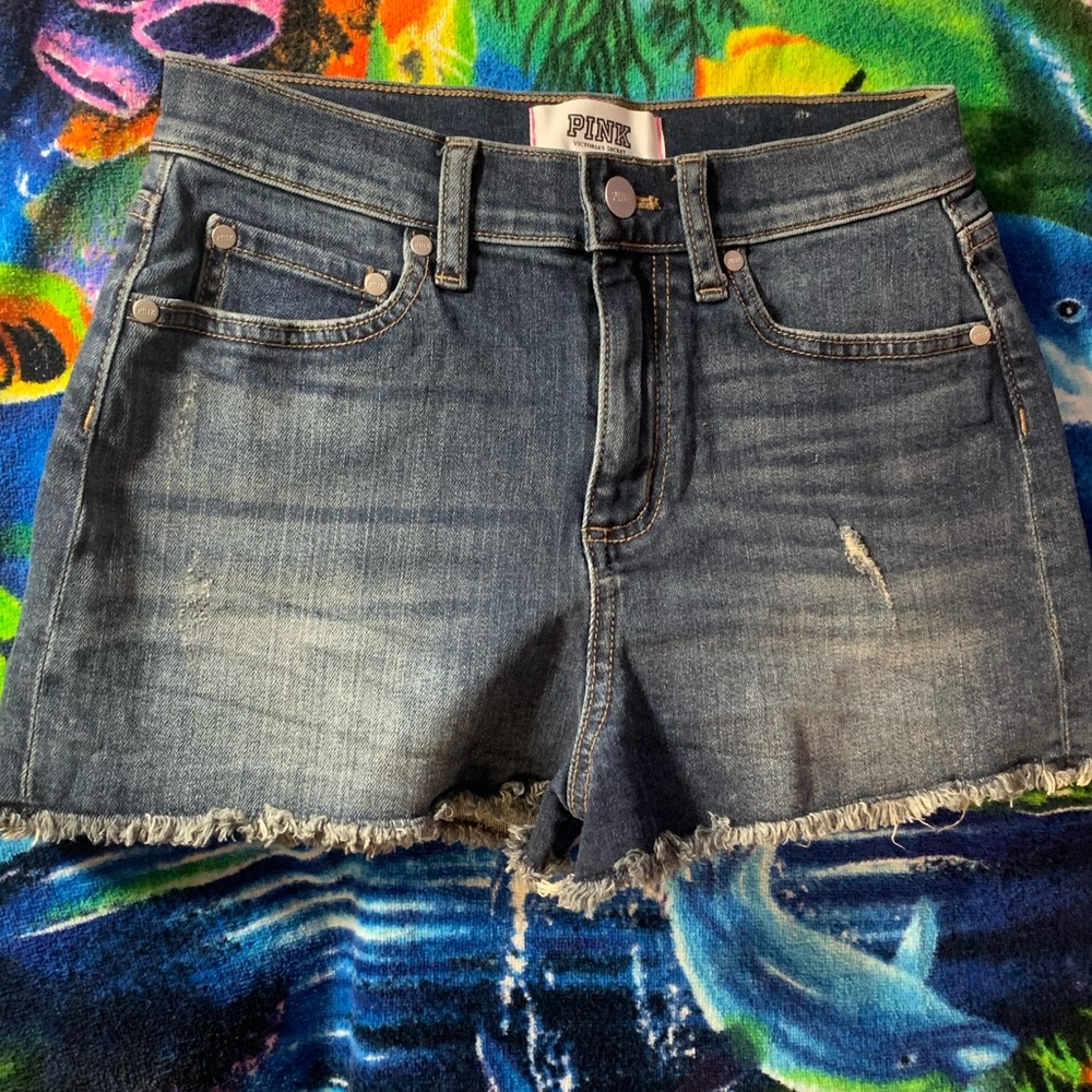 Pink Women’s Denim Shorts